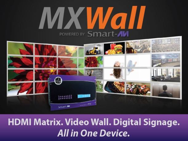 SmartAVI MXWall Video Wall Matrix Digital Signage